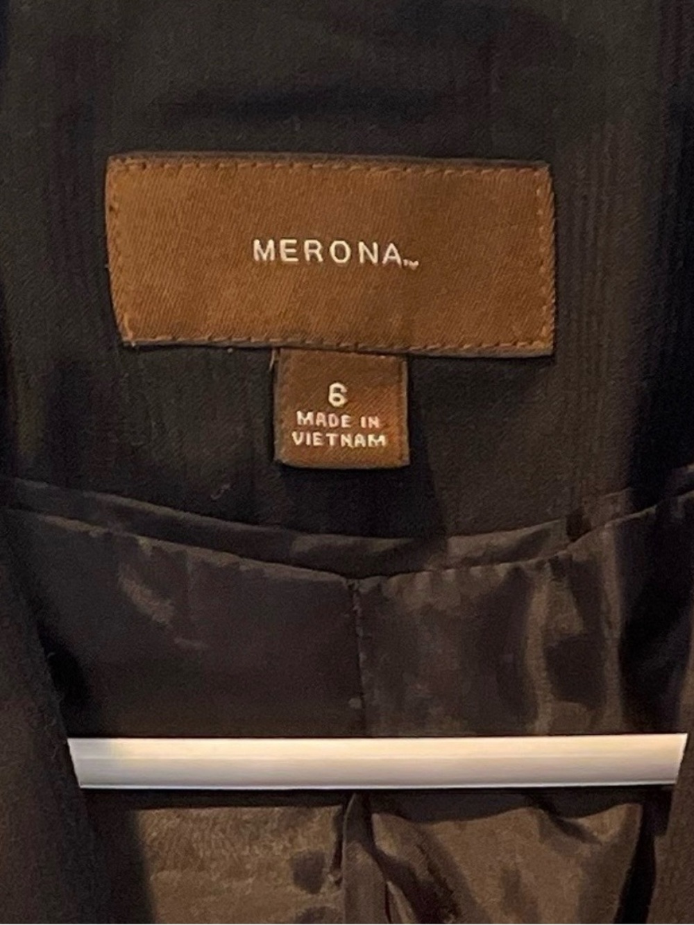 Merona black blazer - Picture 6 of 6